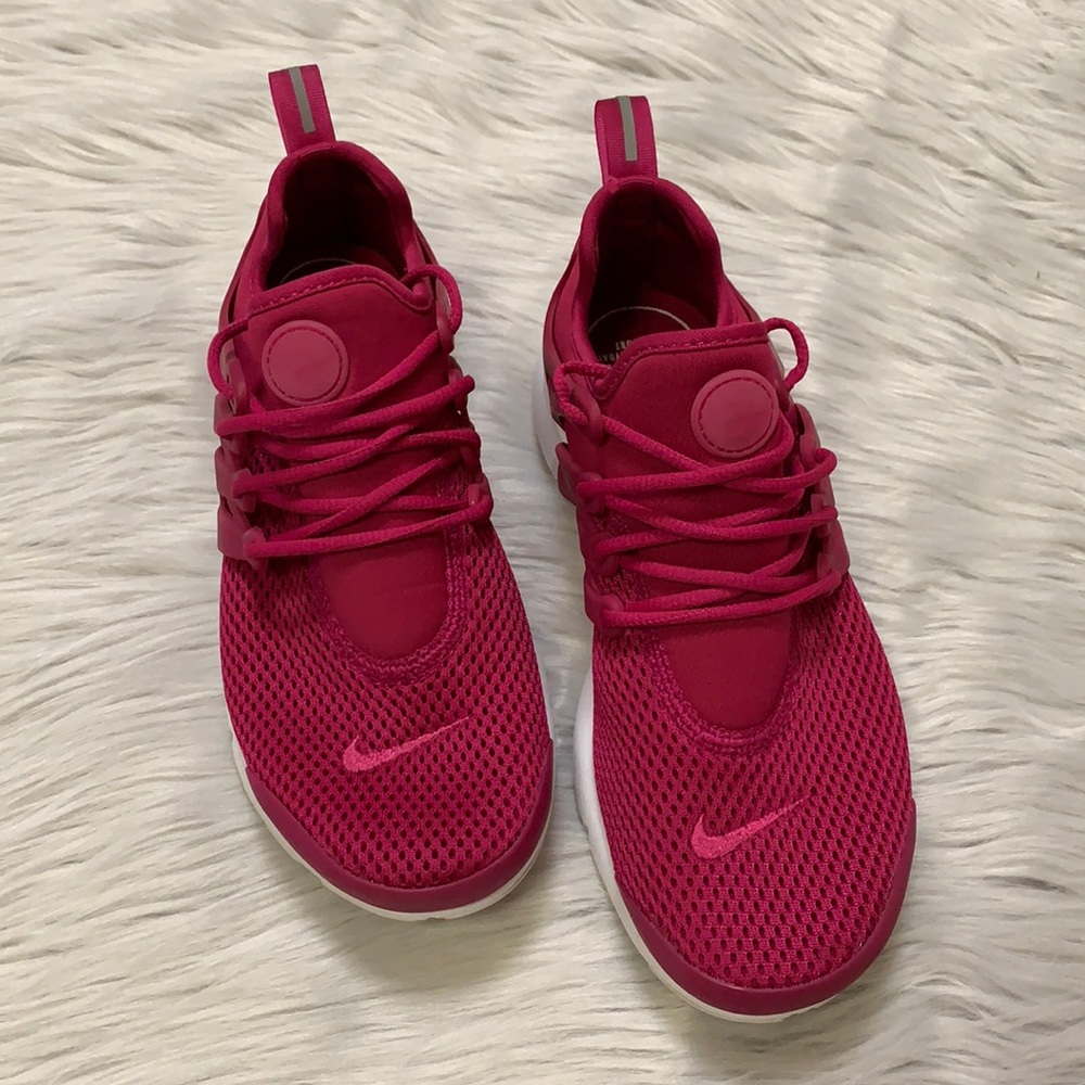 Fuchsia Colored Women’s Nike Presto Sneakers